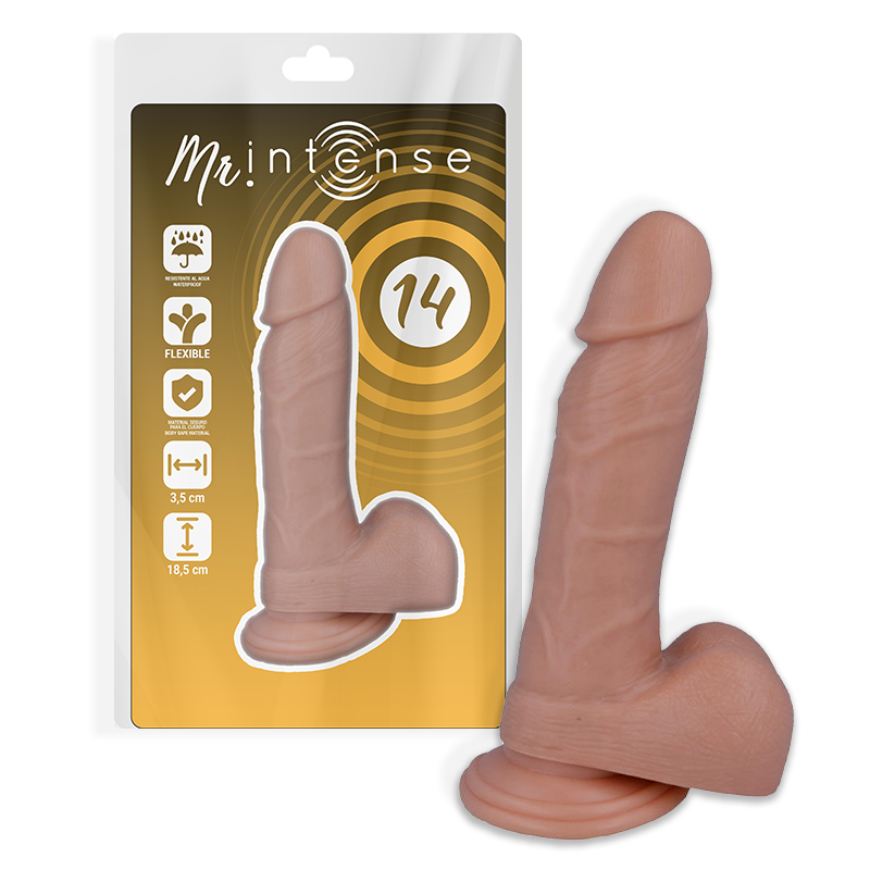MR INTENSE - 14 REALISTIC COCK 18.5 CM -O- 3.8 CM - 7
