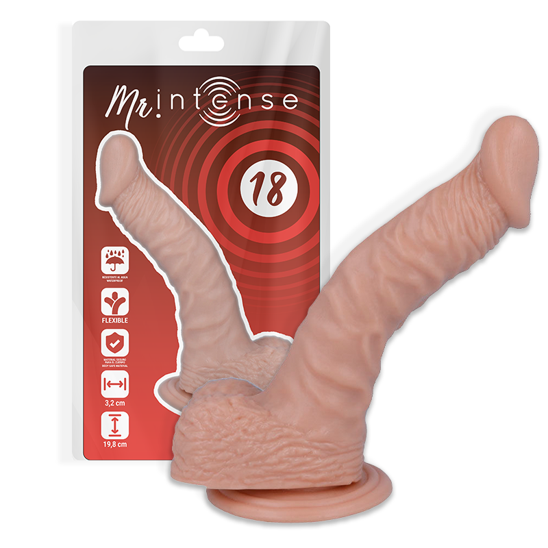 MR INTENSE - 18 REALISTIC COCK 19.8 CM -O- 3.2 CM - 1