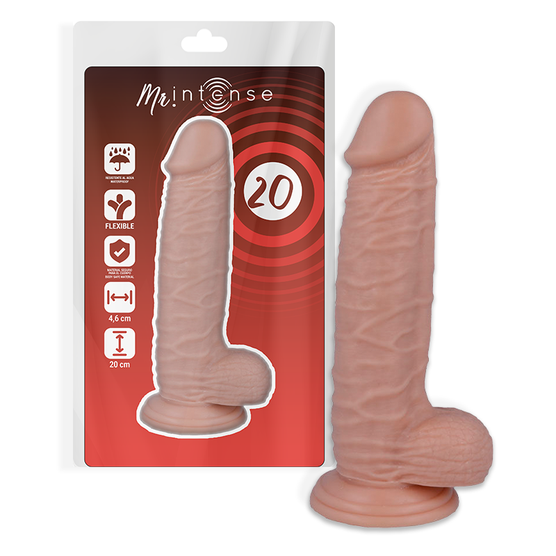 MR INTENSE - 20 REALISTIC COCK 20 CM -O- 4.6 CM - 7