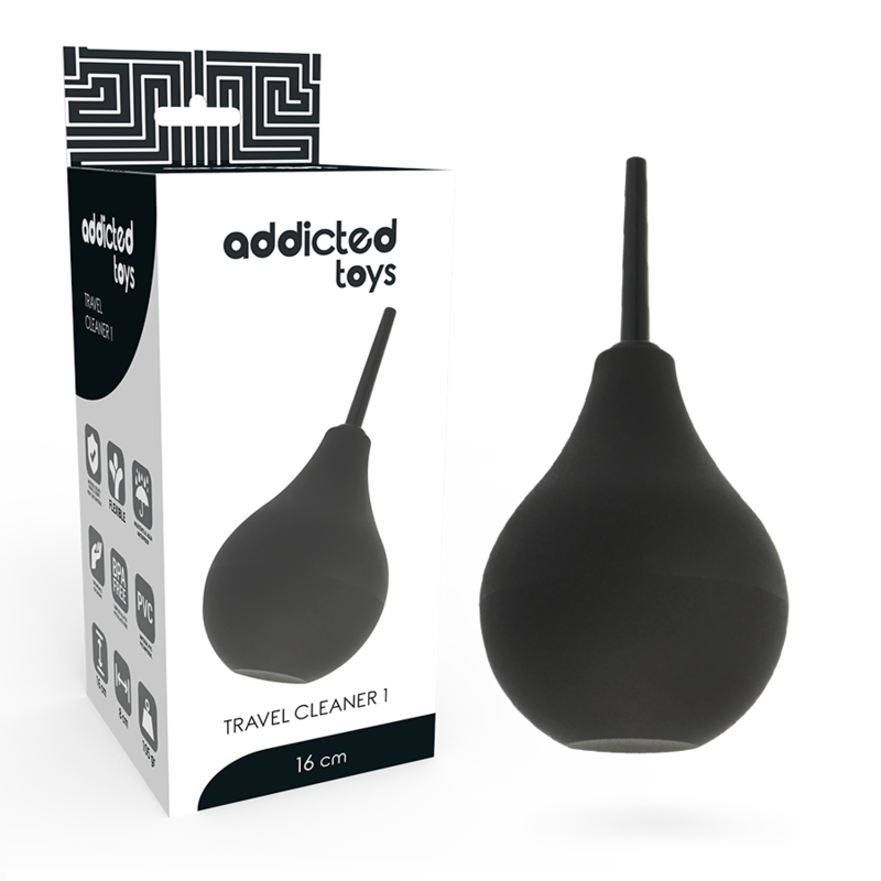 ADICCTED TOYS - ANAL DOUCHE BLACK - 2