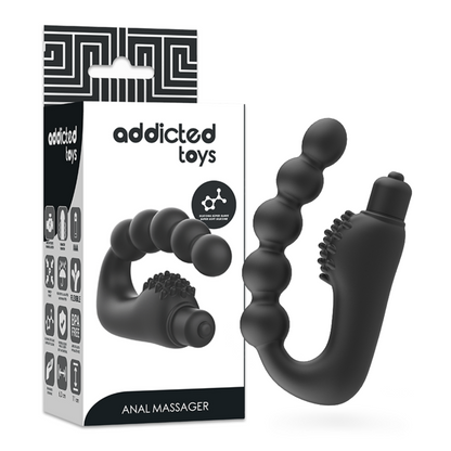 ADDICTED TOYS - ANAL MASSAGER PROSTATIC WITH VIBRATION - 6