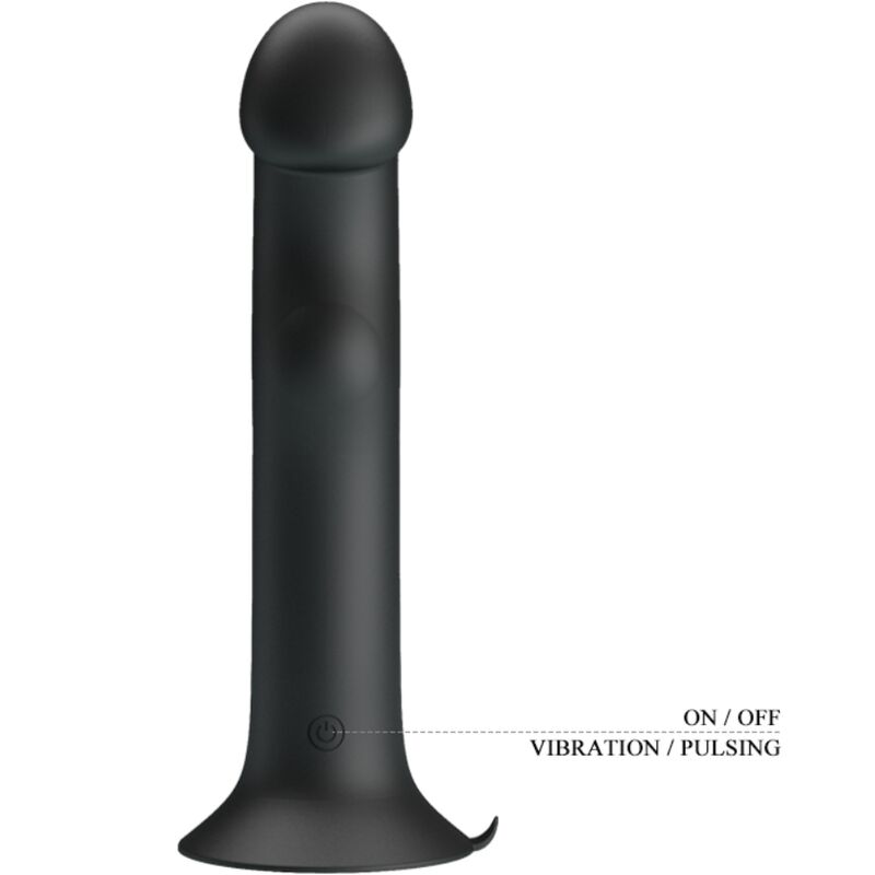 PRETTY LOVE - MURRAY BLACK VIBRATOR AND CLITORAL SUCKER