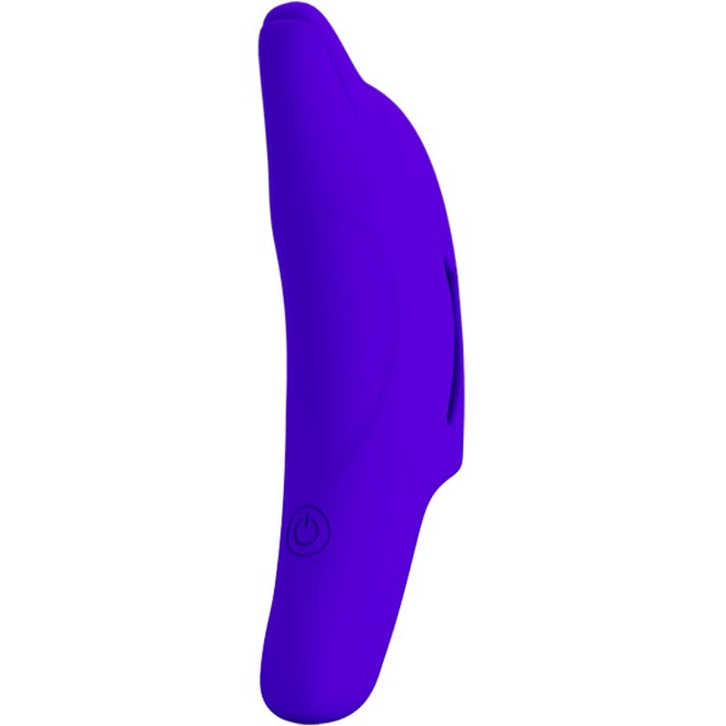 PRETTY LOVE - POWERFUL DOLPHINI FINGER STIMULATOR DARK BLUE
