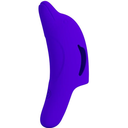 PRETTY LOVE - POWERFUL DOLPHINI FINGER STIMULATOR DARK BLUE