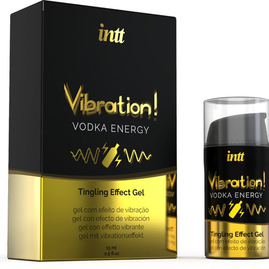 INTT - POWERFUL INTIMATE STIMULANT LIQUID VIBRATING GEL VODKA 15ML - 1