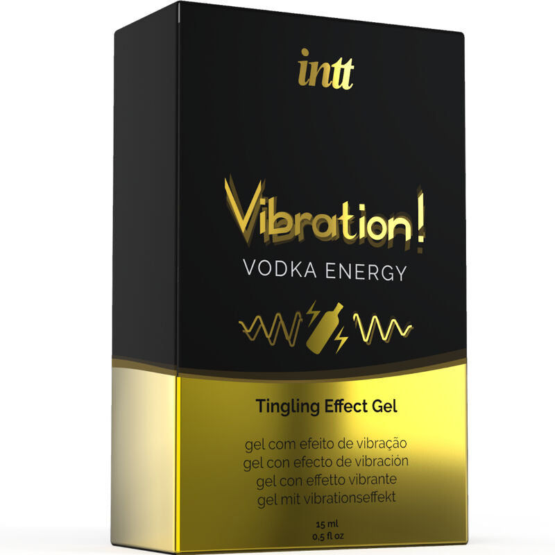 INTT - POWERFUL INTIMATE STIMULANT LIQUID VIBRATING GEL VODKA 15ML - 2