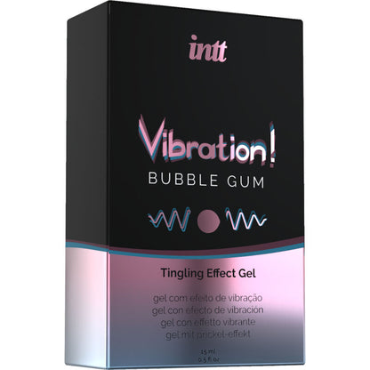 INTT - POWERFUL INTIMATE STIMULANT LIQUID VIBRATING GUM GUM 15ML - 2