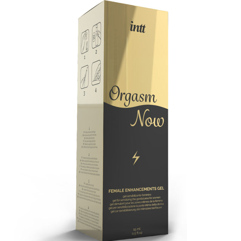 INTT LUBRICANTS - INTENSE VAGINAL STIMULATING GEL WITH VIBRATOR APPLICATOR - 2