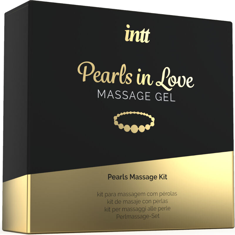 INTT MASSAGE & ORAL SEX - PEARLS IN LOVE WITH PEARL NECKLACE AND SILICONE GEL - 3