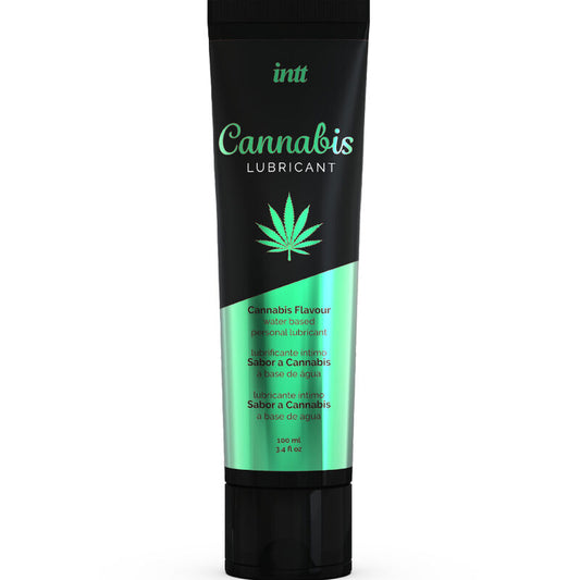 INTT LUBRICANTS - WATER-BASED INTIMATE LUBRICANT WITH CANNABIS FLAVOR - 1