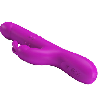 PRETTY LOVE - REESE VIBRATOR WITH PURPLE ROTATION - 9