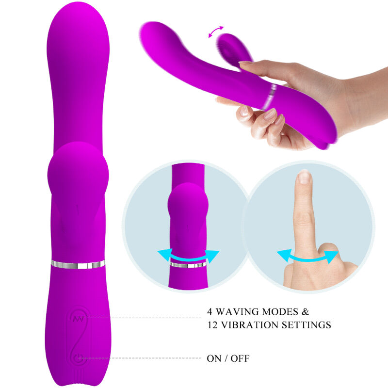 PRETTY LOVE - CLITORIS STIMULATOR VIBRATOR - 4