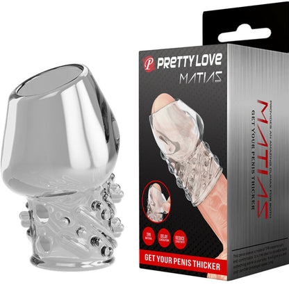 PRETTY LOVE - MATIAS TRANSPARENT PENIS THICKNESS