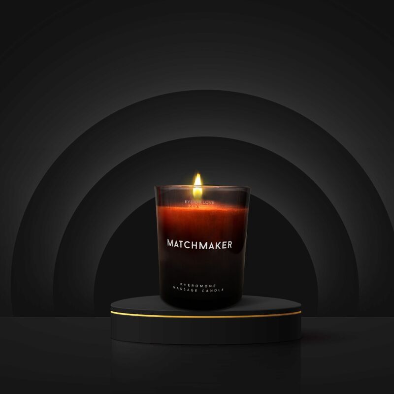 EYE OF LOVE - MATCHMAKER BLACK DIAMOND MASSAGE CANDLE ATTRACT HER 150 ML - 2