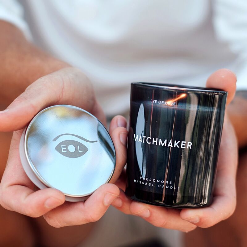 EYE OF LOVE - MATCHMAKER BLACK DIAMOND MASSAGE CANDLE ATTRACT HER 150 ML - 3