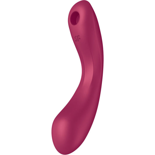 SATISFYER - CURVE TRINITY 1 AIR PULSE VIBRATION GREY - 1