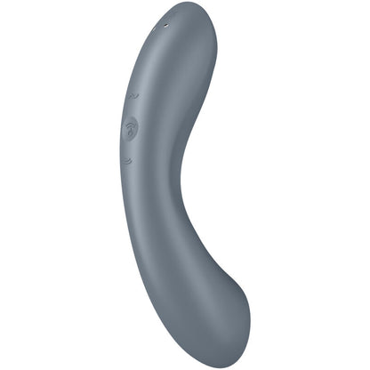 SATISFYER - CURVE TRINITY 1 AIR PULSE VIBRATION GREY - GREY - 20