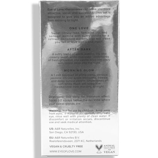 EYE OF LOVE - EOL PHR PARFUM 10 ML SET/3 - MORNING GLOW, ONE LOVE, AFTER DARK - 1