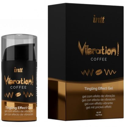 INTT MASSAGE & ORAL SEX - HOT EFFECT COFFEE FLAVOR MASSAGE GEL - 1