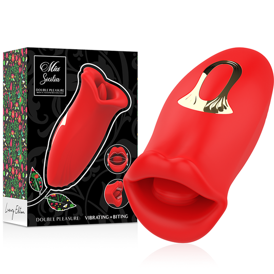 MIA - SICILIA DOUBLE PLEASURE VIBRATING + BITING - 1