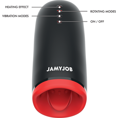 JAMYJOB - SPIN-X HEATING AND ROTATING MASTURBATOR