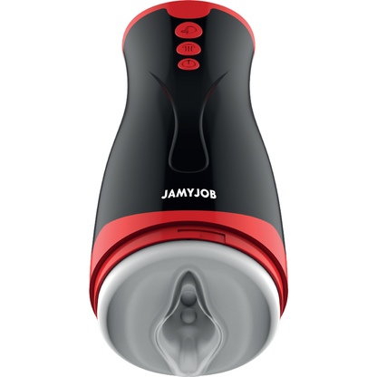 JAMYJOB - MASTURBATEUR À COMPRESSION ET VIBRATION JANGO