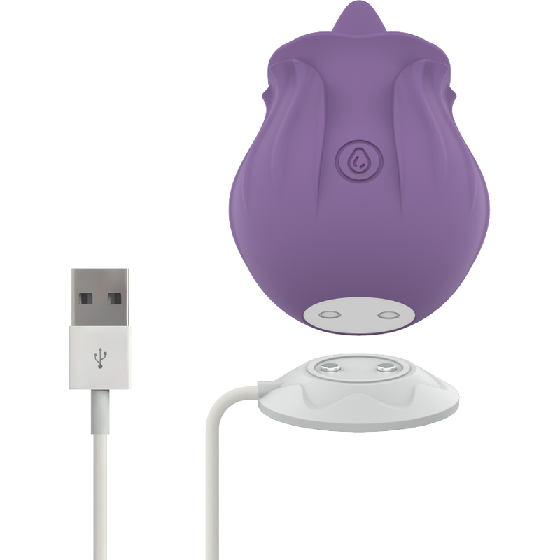 INTENSE - VIOLET CL TORIS STIMULATOR 10 VIBRATIONS LILAC - 5