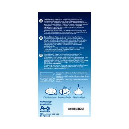 CONTROL - FREE SIN LATEX CONDOMS 5 UNITS - 2