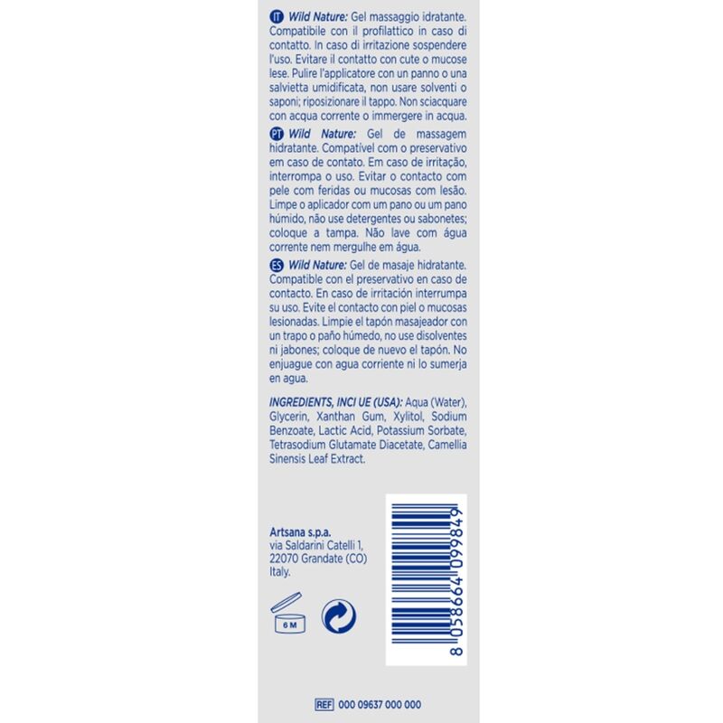 CONTROL - WILD NATURE GEL MASAJE 3 EN 1 200 ML - 2
