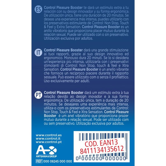 CONTROLLO - ANELLO VIBRATORE AMMORTIZZATORE DI PIACERE