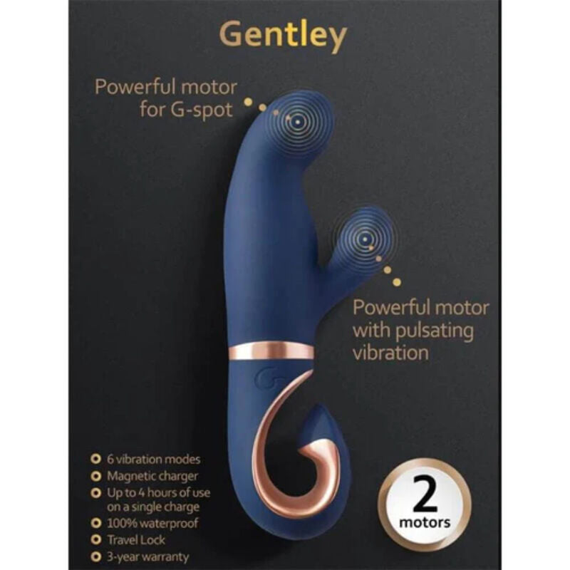 G-VIBE - GENTLEY G-SPOT VIBE CARIBBEAN BLUE - 2