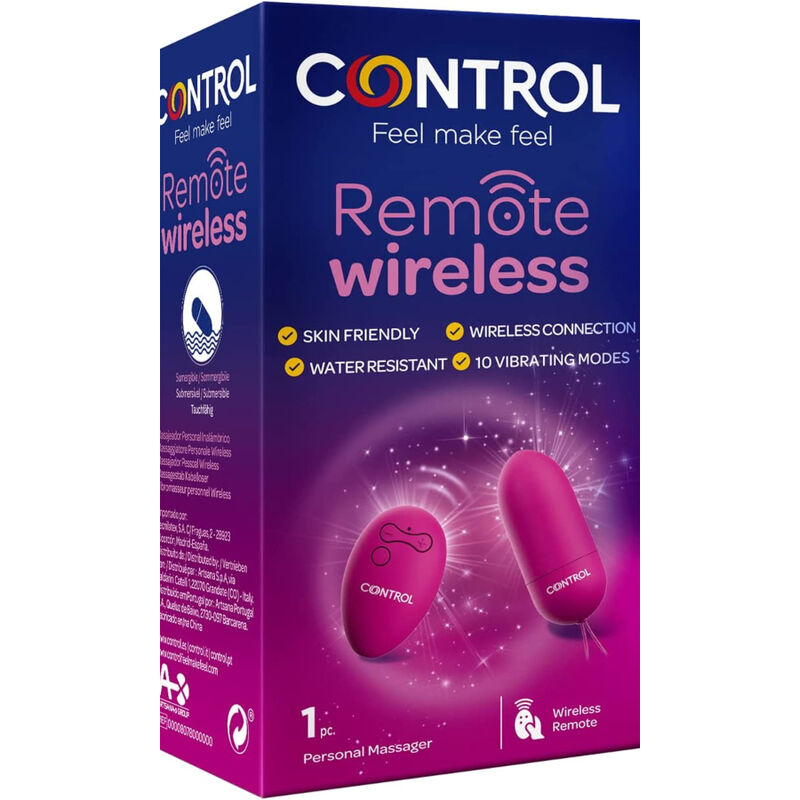 CONTROL - WIRELESS REMOTE CONTROL FOR PERSONAL MASSAGER
