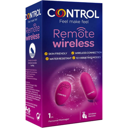 CONTROL - WIRELESS REMOTE CONTROL FOR PERSONAL MASSAGER