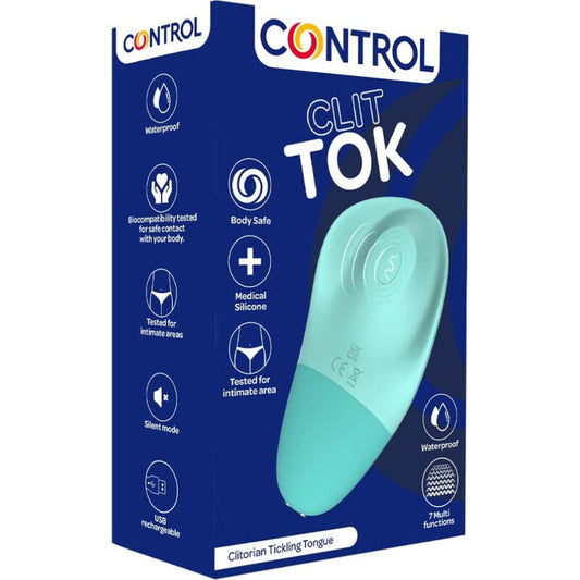 CONTROL - CLIT TOK RECHARGEABLE CLITORIS STIMULATOR TONGUE - 1