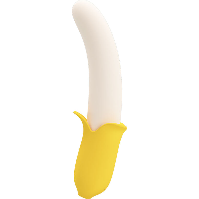 PRETTY LOVE - BANANA GEEK SUPER POWER 7 VIBRATIONS UP&DOWN SILICONE BLACK - 7