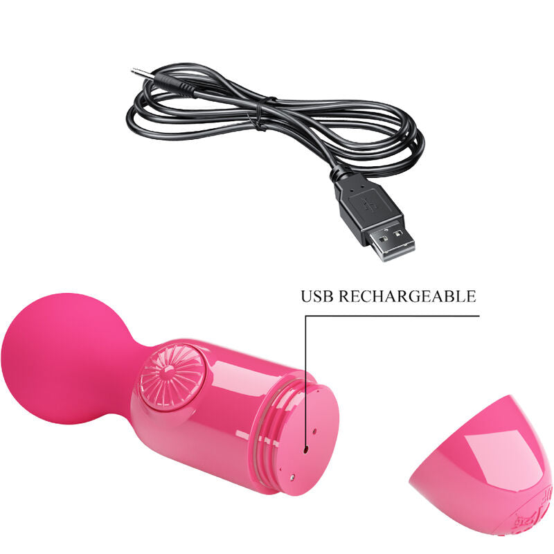 PRETTY LOVE - MAGENTA MINI PERSONAL MASSAGER - 2