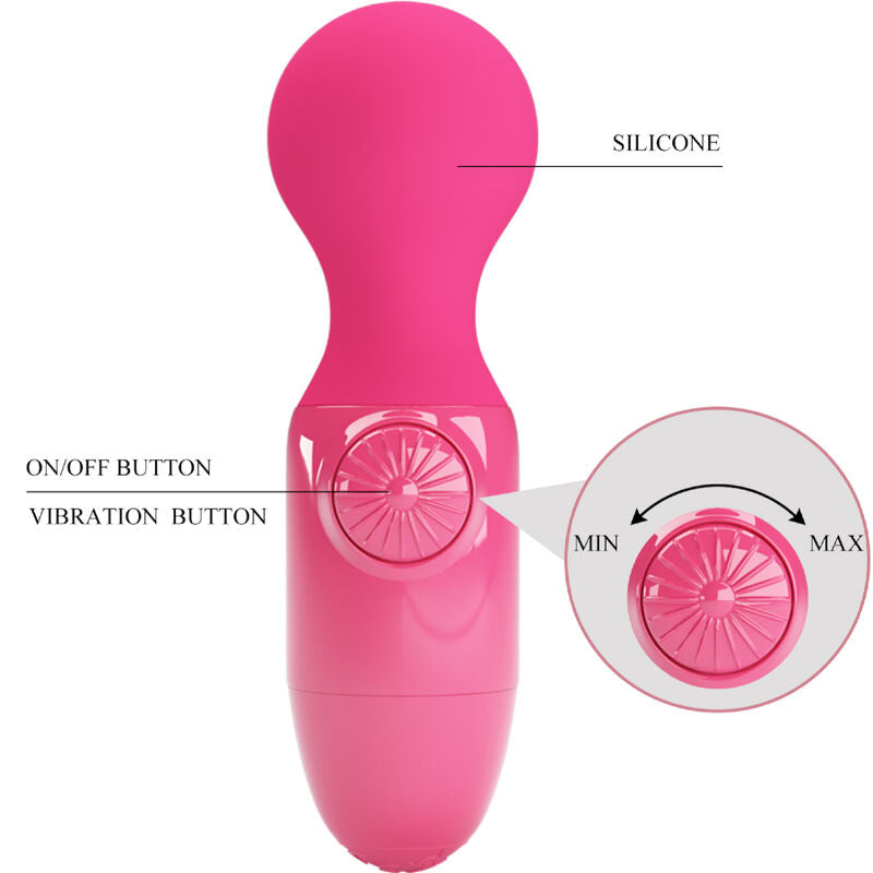 PRETTY LOVE - MAGENTA MINI PERSONAL MASSAGER - 7