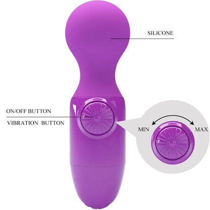 PRETTY LOVE - PURPLE MINI PERSONAL MASSAGER - 7