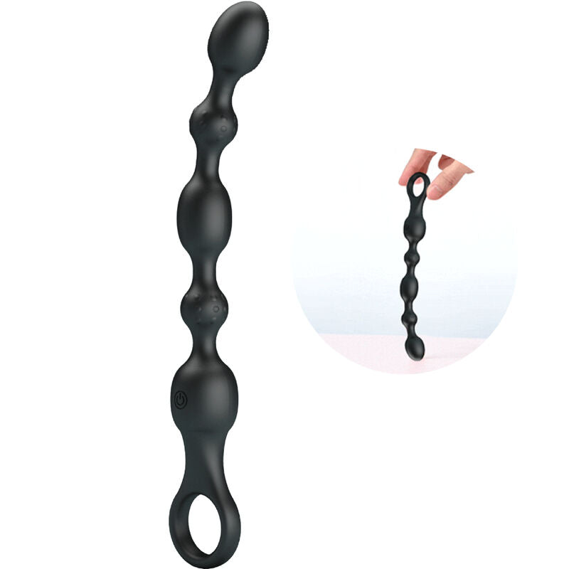 PRETTY LOVE - VAN ANAL BALLS 10 VIBRATIONS RECHARGEABLE SILICONE - 4