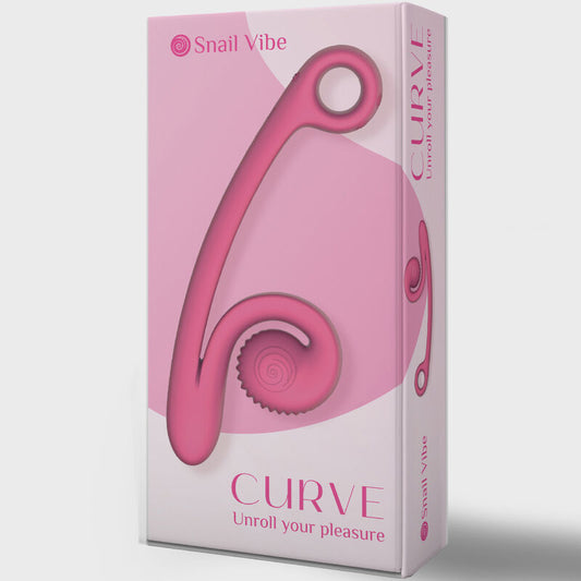 SNAIL VIBE - CURVE VIBRATOR PEACH - 1