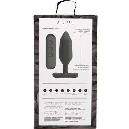 JE JOUE - ONYX ANAL PLUG VIBRATOR BLACK - 2