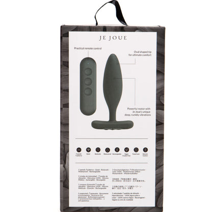 JE JOUE - VESTA ANAL PLUG VIBRATOR BLACK - 6