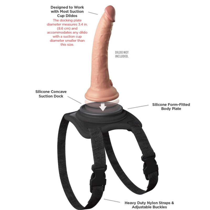PIPEDREAMS - BODY DOCK LAP STRAP HARNESS - 4