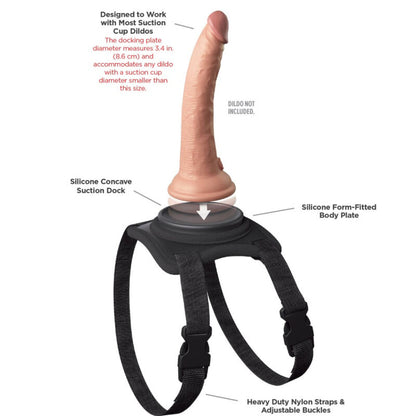 PIPEDREAMS - BODY DOCK LAP STRAP HARNESS - 4
