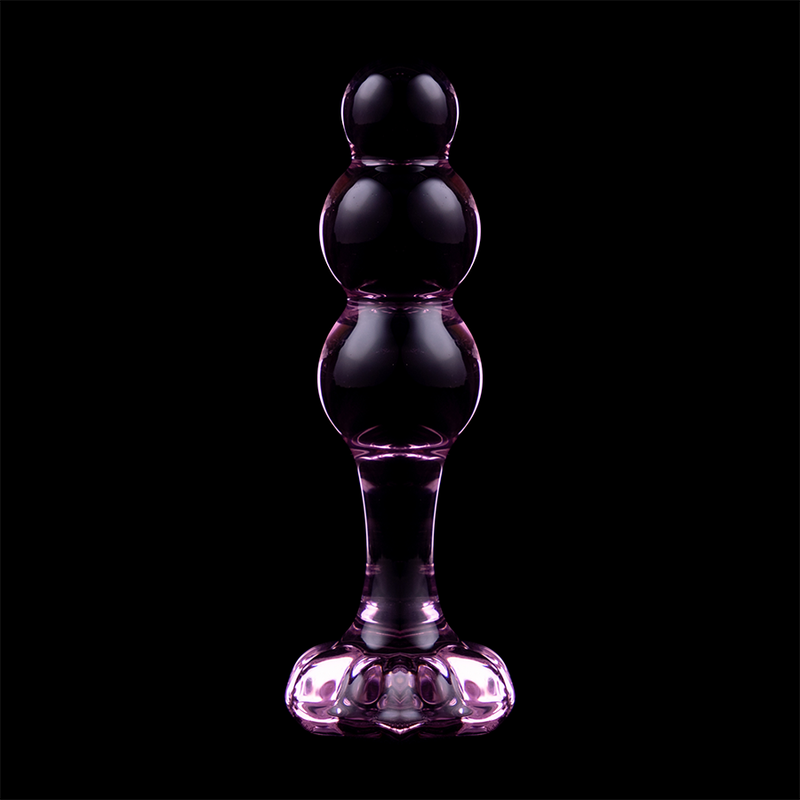 NEBULA SERIES BY IBIZA - MODEL 1 CLEAR BOROSILICATE GLASS CAP 10.5 CM -O- 3 CM