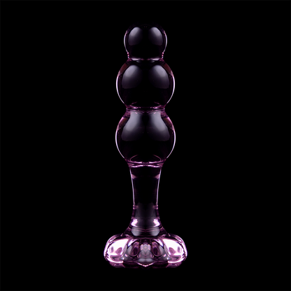 NEBULA SERIES BY IBIZA - MODEL 1 CLEAR BOROSILICATE GLASS CAP 10.5 CM -O- 3 CM