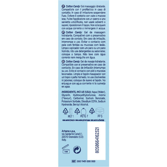 CONTROL - COTTON CANDY MASSAGE GEL 3 IN 1 200 ML - 1