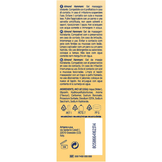 CONTROL - ALMOND HAMMAM MASSAGE GEL 3 IN 1 200 ML - 1