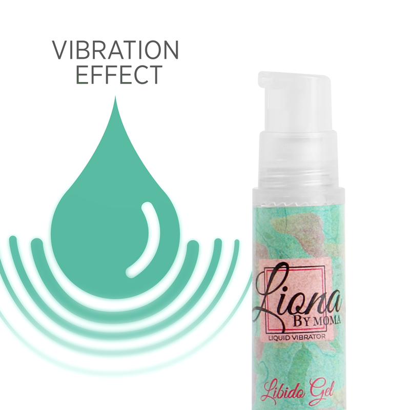 LIONA BY MOMA - LIQUID VIBRATOR LIBIDO GEL 6 ML - 2