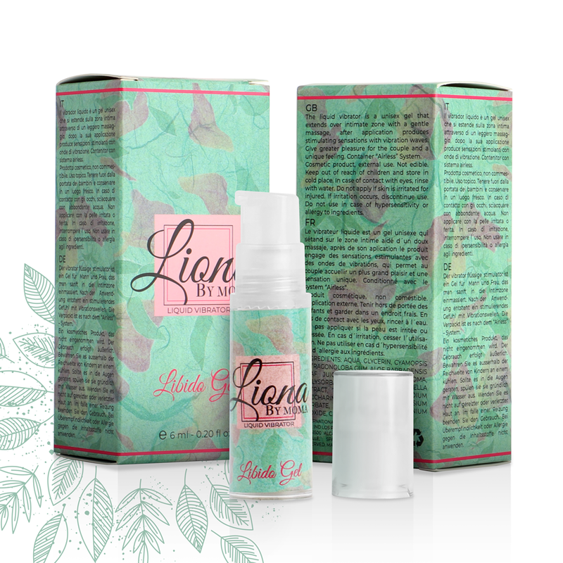LIONA BY MOMA - LIQUID VIBRATOR LIBIDO GEL 6 ML - 3